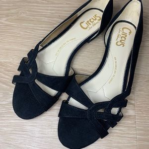 Circus by Sam Elderman Suede Flats, Size 8